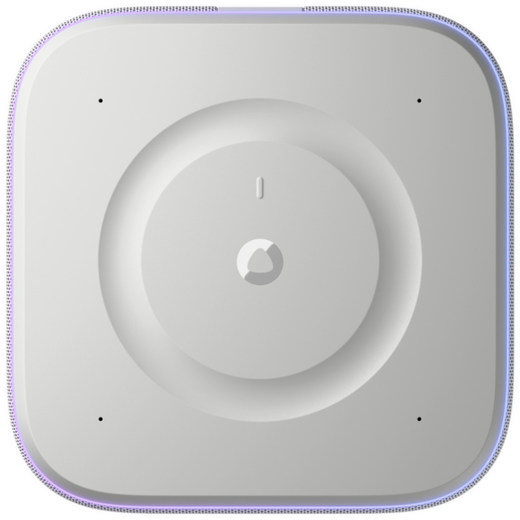 Умная колонка Яндекс Станция 3 с Zigbee серый YNDX-00060GRY